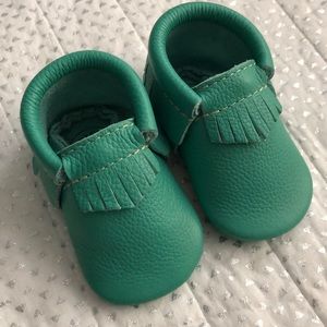 Freshly Picked green moccasins- perfect condition!